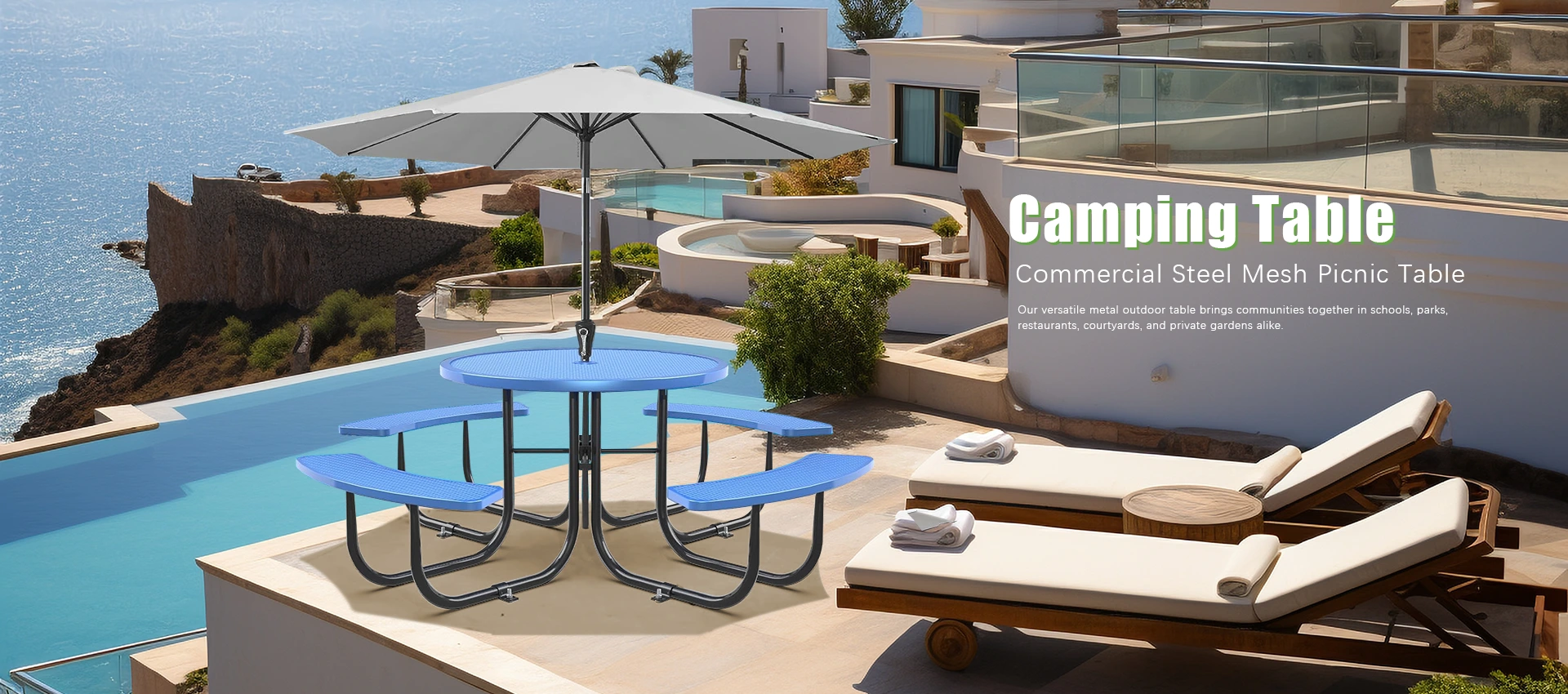 Tuam Tshoj Camping Table Chaw tsim tshuaj paus