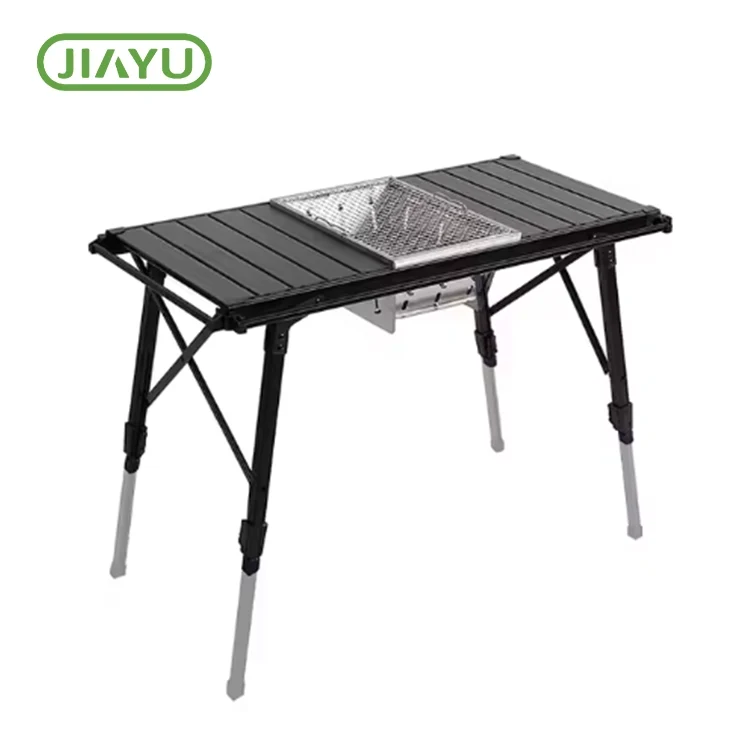 Cov Khoom Siv Yooj Yim Mus Ncig Ua Si BBQ Rooj