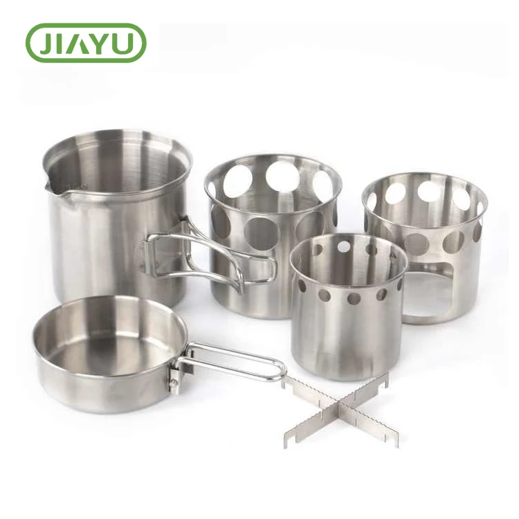 Aluminium Camping Ua Noj Teeb