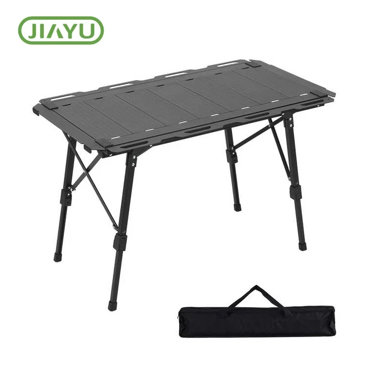 Folding Aluminium-Hlau Sab Nraum Zoov Rooj