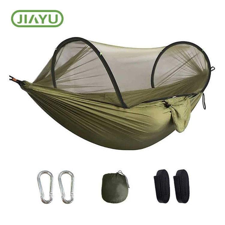 Portable Sab nraum zoov Camping Hammock